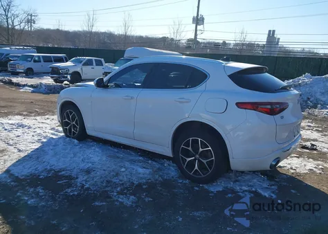 2021 Alfa Romeo Stelvio Ti Awd из США, поврежденный, VIN ZASPAKBNXM7D14789